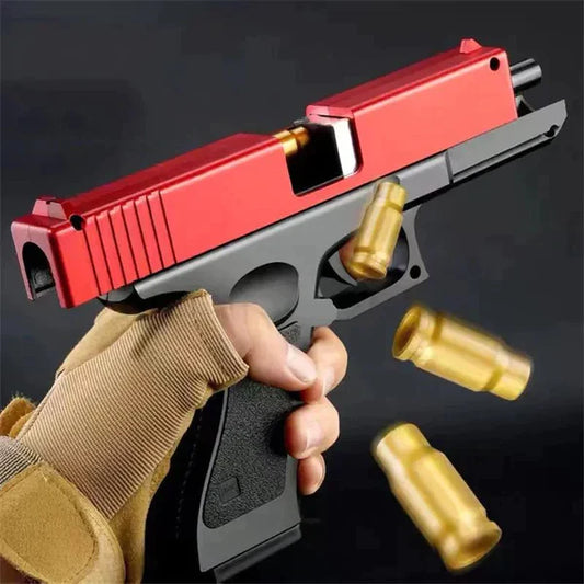 Soft Bullet Gun with Shell Recoil