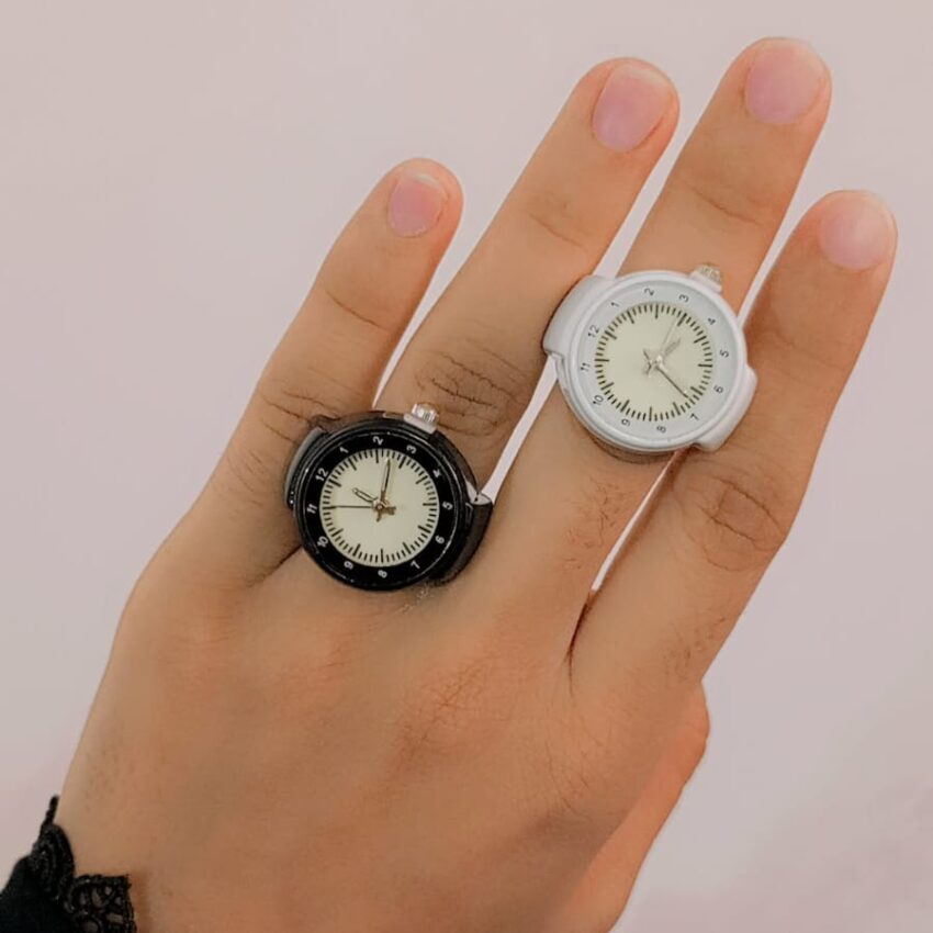 Fancy finger watch for men and women